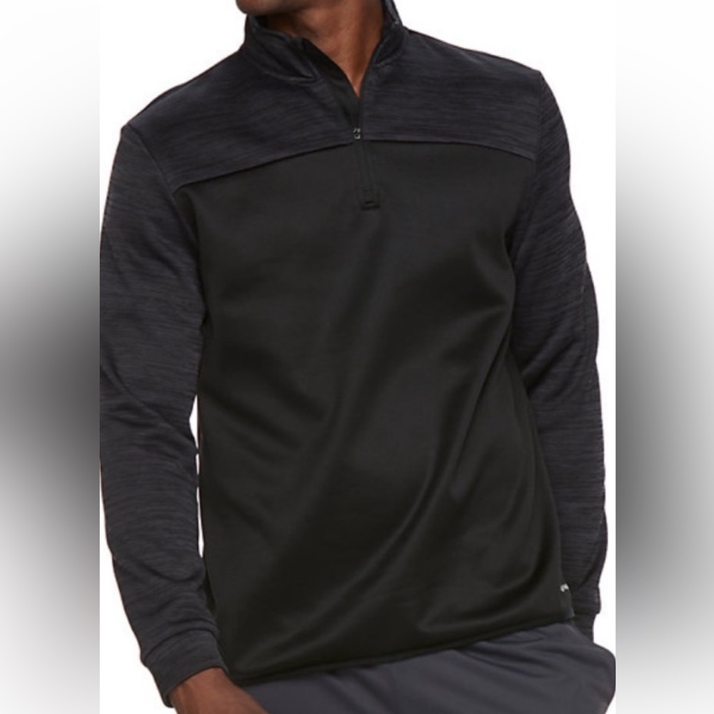NWT Mens Tek Gear Warm Tek 1/4 zip Large